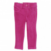Παντελόνι τζιν μωρού, ροζ Benetton 232834 
