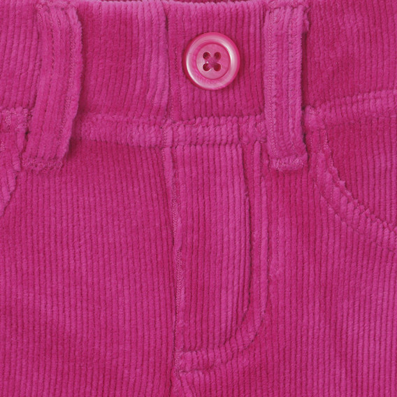 Παντελόνι τζιν μωρού, ροζ Benetton 232835 2