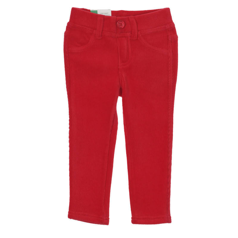 Τζιν παντελόνι για ένα μωρό, κόκκινο  232838