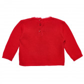 Βρεφικό πουλόβερ για κορίτσι, με σχέδιο αρκουδάκι Chicco 232963 4