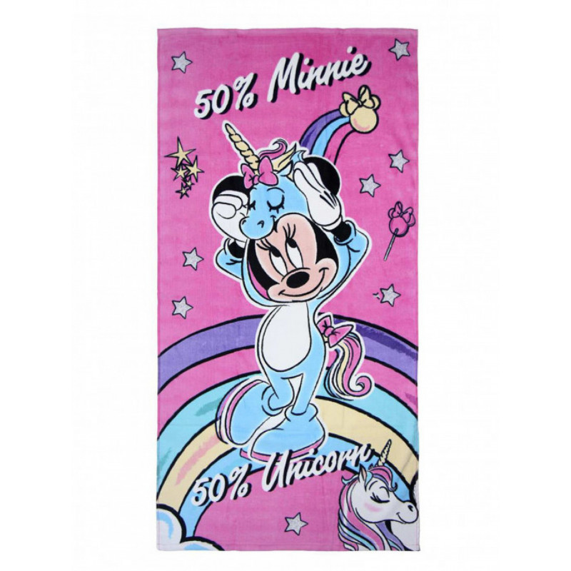 Πετσέτα παραλίας Minnie Mouse, μωβ  233000