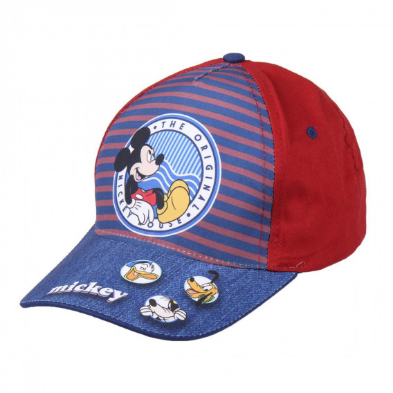 Καπέλο με γείσο Mickey Mouse, κόκκινο Mickey Mouse 233021 