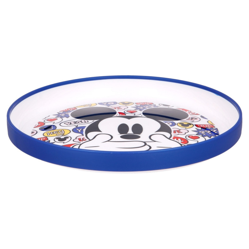 Πιάτο πολυπροπυλενίου, Mickey Mouse, 20,3 cm.  233650