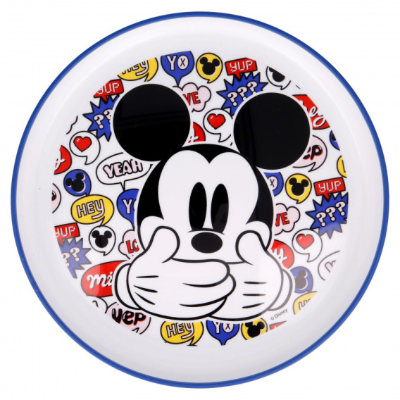 Πιάτο πολυπροπυλενίου, Mickey Mouse, 20,3 cm. Mickey Mouse 233651 2