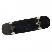 Skateboard με αφηρημένες εκτυπώσεις και μπλε τόνους Amaya 233768 