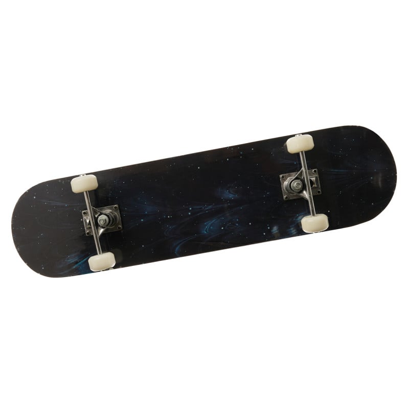 Skateboard με αφηρημένες εκτυπώσεις και μπλε τόνους  233768