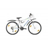 Παιδικό ποδήλατο Probike Speed 24 ", λευκό ματ Sprint 234383 