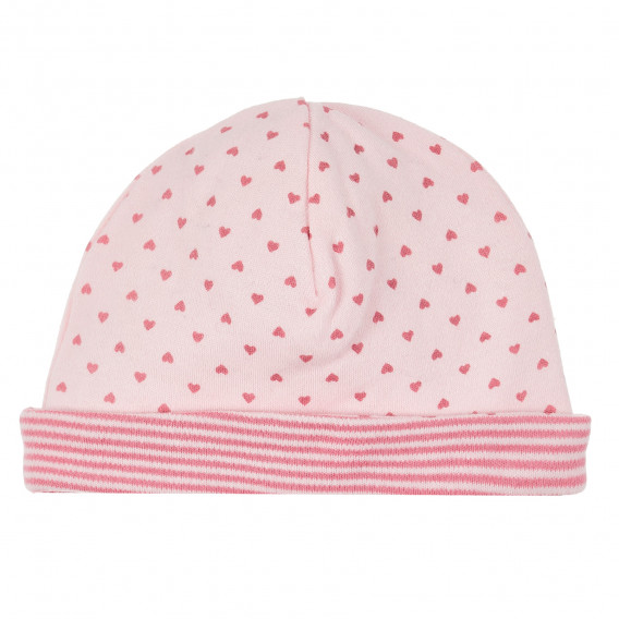 Ροζ βαμβακερό καπέλο για κορίτσι Z Generation 234532 3