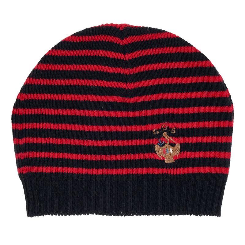 Καπέλο για ένα αγόρι σε μαύρο και κόκκινο  234572