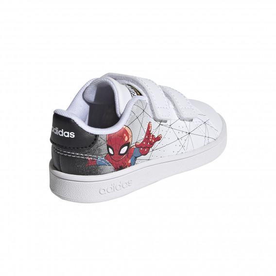 ADVANTAGE Πάνινα παπούτσια για ένα μωρό, λευκό Adidas 234655 4