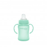 Ποτήρι χωρίς διαρροή, Healthy +, 150 ml, 6+ μηνών, χρώμα: πράσινο Everyday baby 234780 