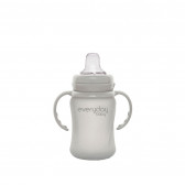 Ποτήρι χωρίς διαρροή, Healthy +, 150 ml, 6+ μηνών, χρώμα: γκρι Everyday baby 234788 