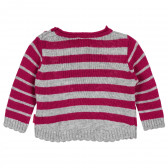 Ροζ πουλόβερ για κορίτσι, με σχέδιο καρδιά Chicco 234983 4