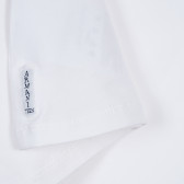 Αμάνικο, βαμβακερό μπλουζάκι, με το λογότυπο της μάρκας, για κορίτσι Armani 235063 3