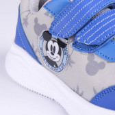 Αθλητικά παπούτσια με τύπωμα Mickey Mouse, μπλε Mickey Mouse 235176 5