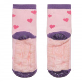 Κάλτσες για ένα κορίτσι, ροζ καρδιές Chicco 235406 3