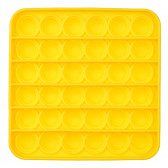 Παιχνίδι anti-stress Pop It τετράγωνο, κίτρινο Zi 235707 2