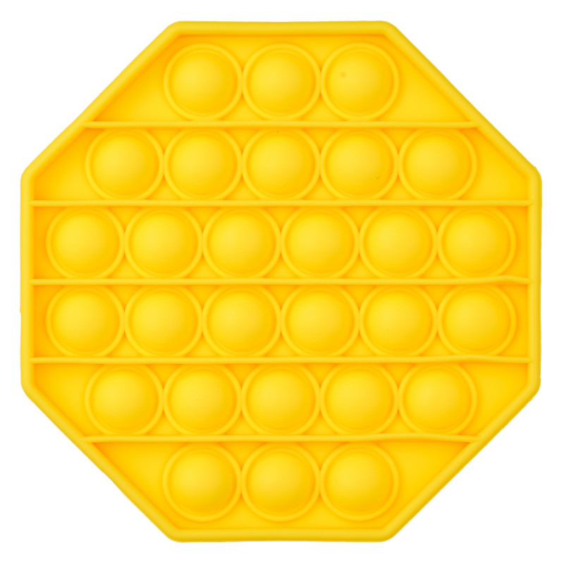 Παιχνίδι Anti-stress Pop It οκτάγωνο, κίτρινο  235725