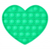 Παιχνίδι anti-stress Pop It καρδιά, πράσινο Zi 235749 