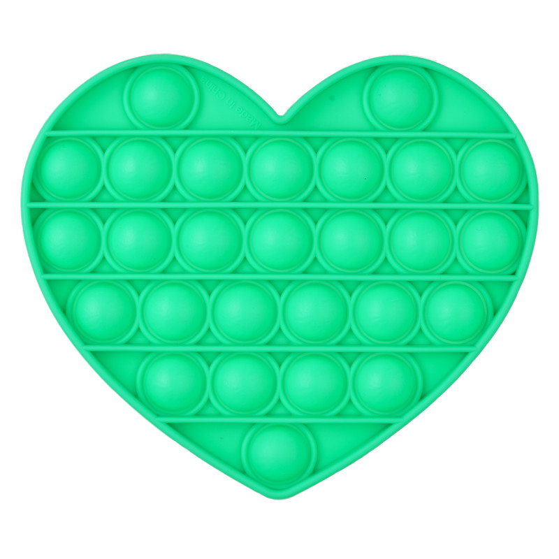 Παιχνίδι anti-stress Pop It καρδιά, πράσινο  235749