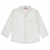 Βαμβακερό λευκό πουκάμισο με κουμπιά, για αγόρι Neck & Neck 235848 