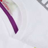 Βαμβακερό μπλουζάκι Boboli boy με γραφική εκτύπωση, λευκό Boboli 235870 3