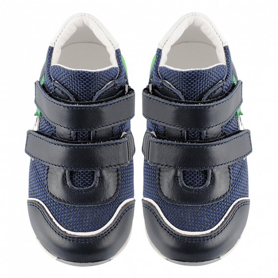 Αθλητικά παπούτσια με σχέδιο αστέρια, σε σκούρο μπλε Колев и Колев 236023 5