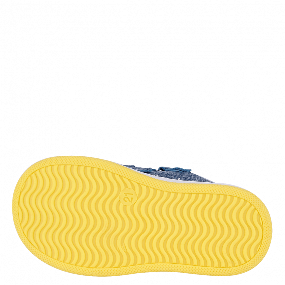 Αθλητικά πάνινα παπούτσια με ραφτό αεροπλάνου, σε σκούρο μπλε Колев и Колев 236037 4