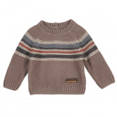 Μακρυμάνικο, βρεφικό πουλόβερ με μικρό απλικέ σχέδιο, για αγόρι Chicco 236244 