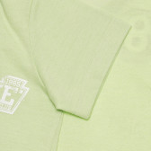 Μπλουζάκι με τύπωμα για μωρό, ανοιχτό πράσινο Benetton 236646 4