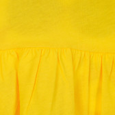 Βαμβακερό μπλουζάκι με γυαλιά για ένα μωρό, κίτρινο Benetton 236982 3