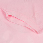 Βαμβακερό μπλουζάκι με τύπωμα πριγκίπισσα για ένα μωρό, ροζ Benetton 236990 3
