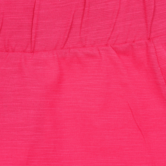 Βαμβακερό σετ σορτς και φανελάκι, ροζ Benetton 237078 6