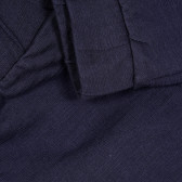 Βαμβακερή μπλούζα και σορτς, σκούρο μπλε Benetton 237258 4