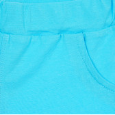 Σετ βαμβακερό με σορτς και μπλουζάκι για μωρό, σε γκρι και μπλε Benetton 237269 6
