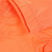 Σετ βαμβακερό μπλουζάκι και σορτς σε κίτρινο και ροζ χρώμα Benetton 237330 6