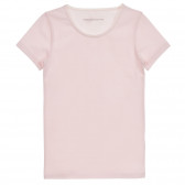 Σετ βαμβακερές μπλούζες σε λευκό και ροζ Benetton 237557 2