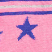 Πουλόβερ με χρωματιστά αστέρια, ροζ Benetton 237861 2