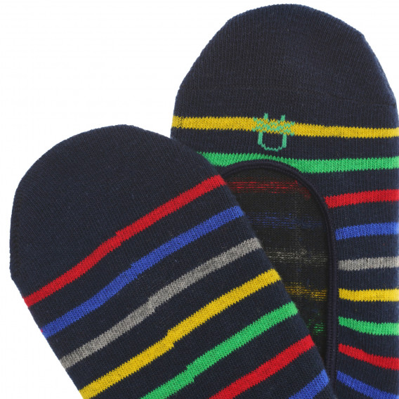 Σετ από δύο ζευγάρια κάλτσες, πολύχρωμα Benetton 238009 3