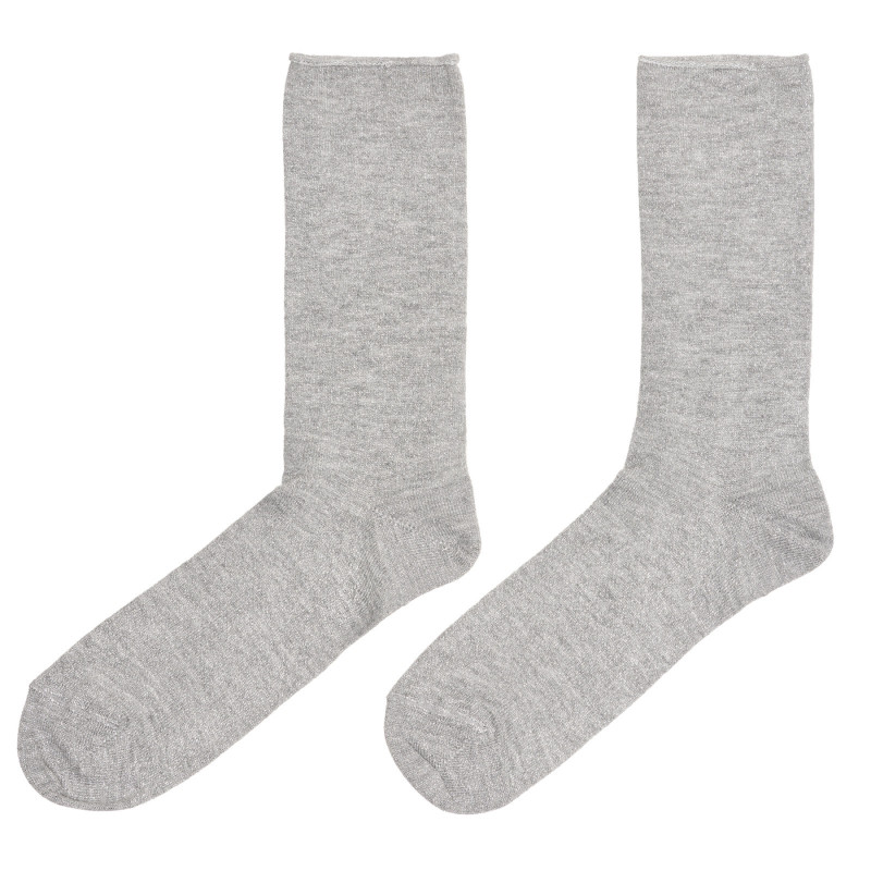 Κάλτσες σε γκρι μελανζέ  238043