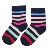 Σετ από δύο ζευγάρια κάλτσες σε ροζ και μπλε Benetton 238060 2