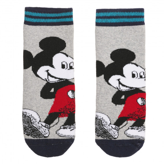 Κάλτσες με απλικέ Mickey Mouse Benetton 238063 