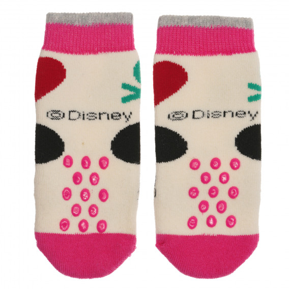 Κάλτσες μωρού Mickey Mouse σε λευκό και ροζ χρώμα Benetton 238074 3