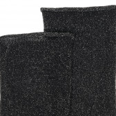 Κάλτσες με ασημί χρώμα, μαύρο Benetton 238093 2