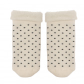 Σετ από δύο ζευγάρια κάλτσες σε λευκό και γκρι Benetton 238168 4