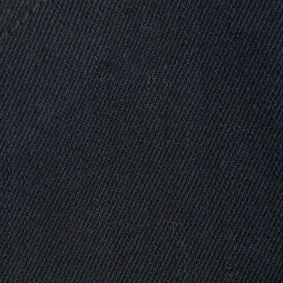 Κοντή φούστα τζιν με δαντέλα, μαύρη Sisley 238289 2