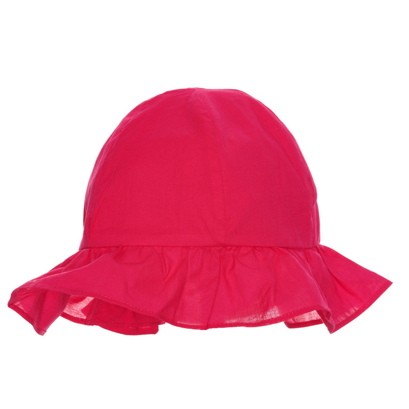 Βαμβακερό καπέλο με κορδέλα, κόκκινο  238410