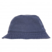 Καπέλο τζιν με το λογότυπο της μάρκας, σκούρο μπλε Benetton 238419 