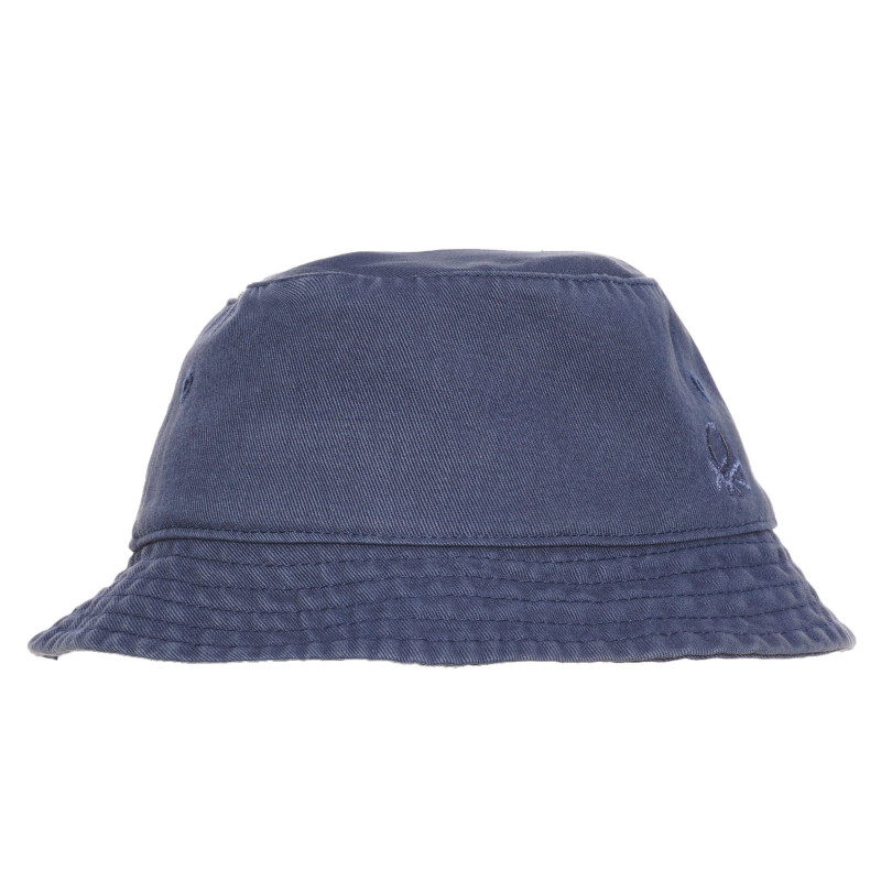 Καπέλο τζιν με το λογότυπο της μάρκας, σκούρο μπλε  238419