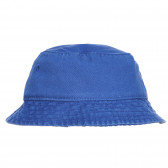 Καπέλο τζιν με το λογότυπο της μάρκας, ανοιχτό μπλε Benetton 238421 